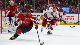 «Каролина» задавила атаку «Вашингтона» и взяла первый матч серии. Овечкин — без очков и всего с одним броском