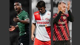 Футболисты Джон Кордоба, Манфред Угальде и Артем Дзюба