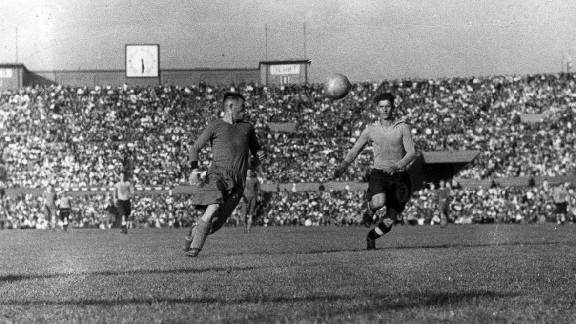 Матч между ЦДКА и «Зенитом». 1944 год.