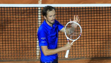Даниил Медведев — Алексей Попырин: смотреть трансляцию матча турнира ATP в Риме