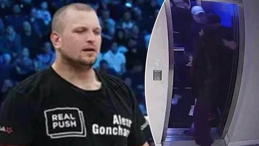 Самбист Алексей Гончаров