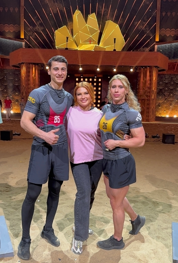 Виктория и Ацамаз на «Богатырских играх». Виктория и Ацамаз на «Богатырских играх»