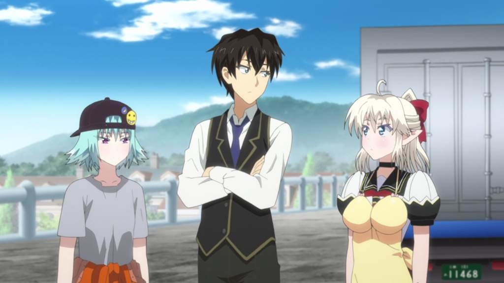 Кадр из аниме «Раз героем мне не стать — самое время работу искать!», реж. Киндзи Есимото, Ясуо Эдзима, Тэцуя Эндо, Asread