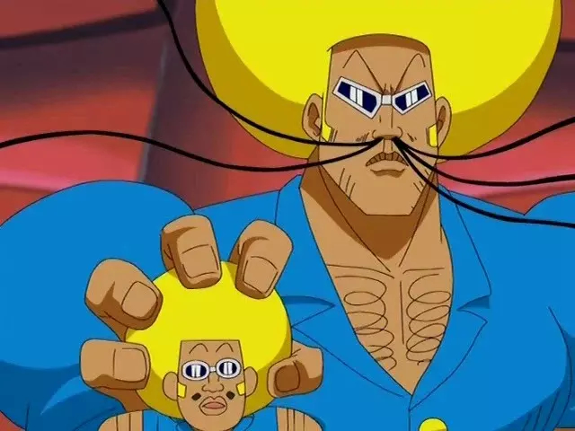 Кадр из аниме «Бобобо-бо Бобо-бо», реж. Хироки Сибата, Toei Animation