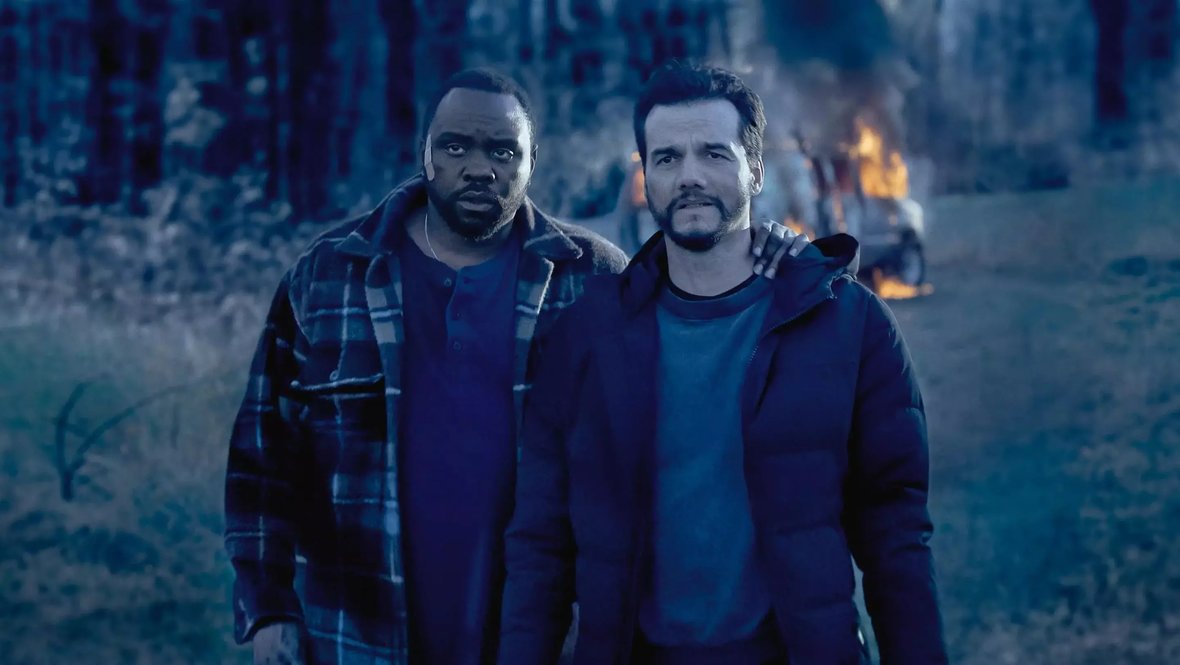 Кадр из сериала «Твои друзья и соседи», создатель Питер Крейг, Apple TV+