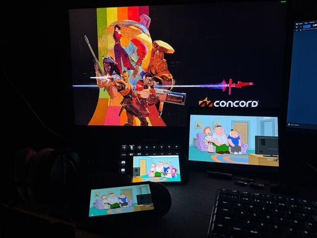 Заставка Concord.