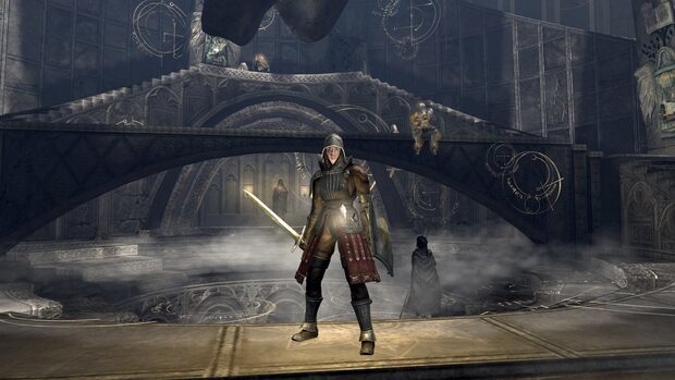 Персонаж из Demon's Souls.