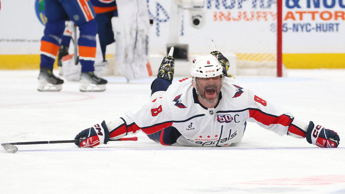 Нападающий «Вашингтона» Александр Овечкин.