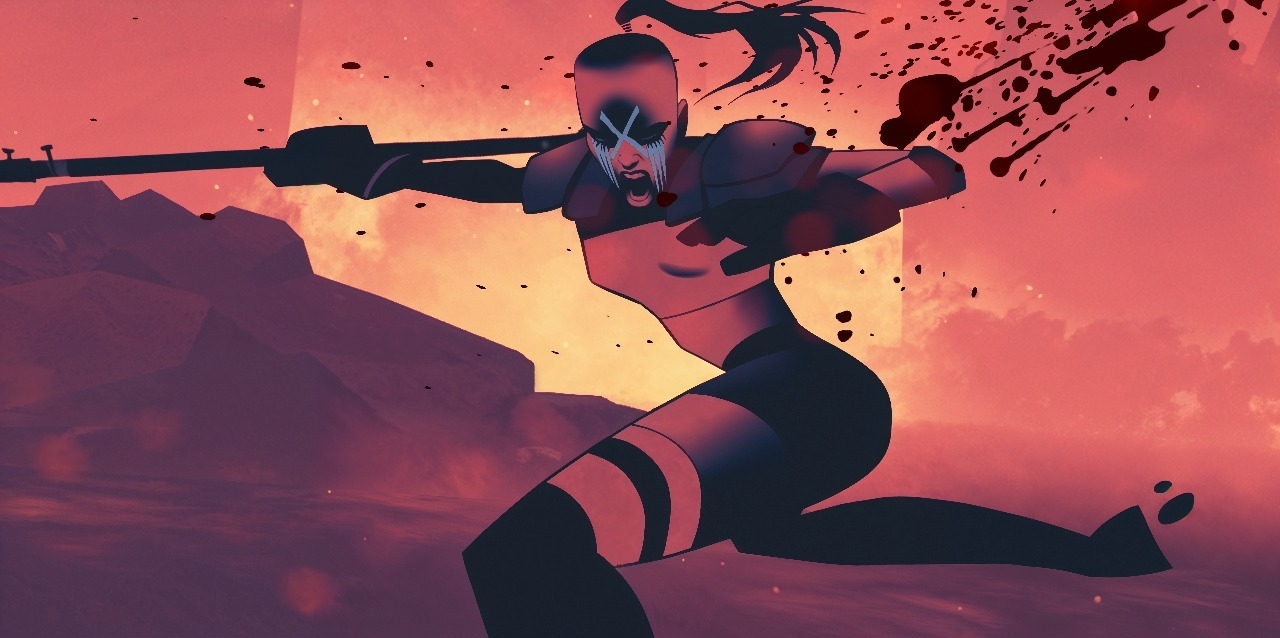 Кадр из мультсериала «Любовь, смерть и роботы», реж. Роберт Вэлли, Passion Pictures