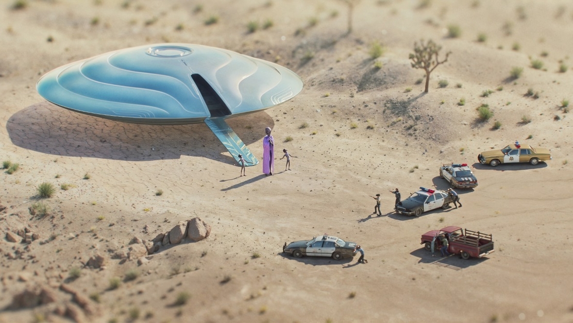 Кадр из мультсериала «Любовь, смерть и роботы», реж. Роберт Биси, Энди Лайон, BUCK