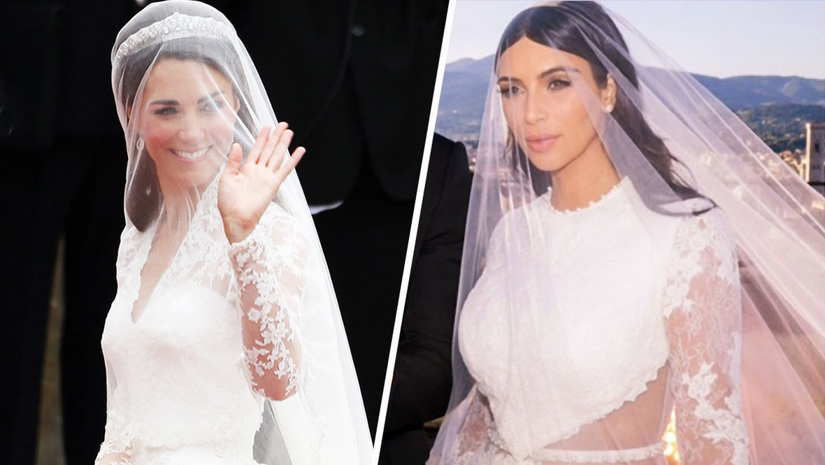 Кейт Миддлтон и Ким Кардашьян
