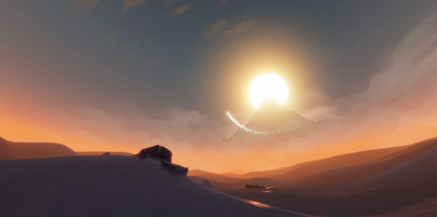 Вид на таинственную гору из Jorney.