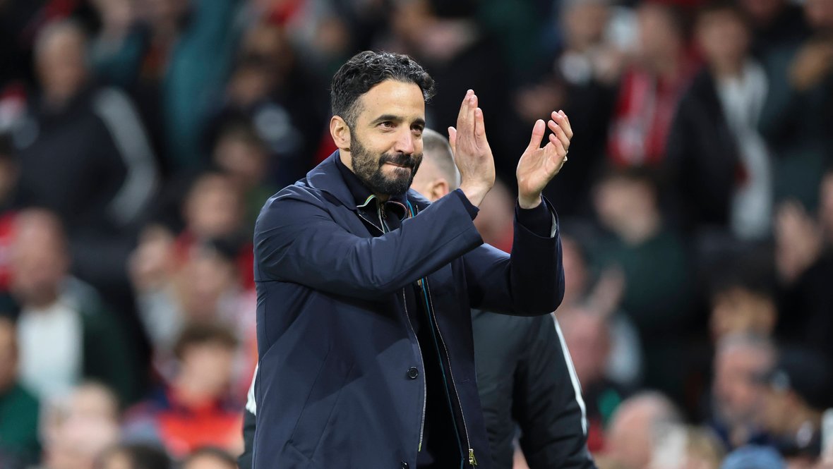 Главный тренер «Манчестер Юнайтед» Рубен Аморим.