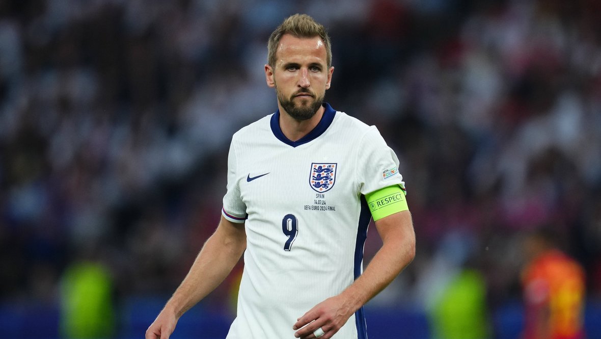 Капитан сборной Англии Гарри Кейн.