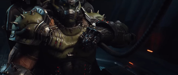 Палач Рока из релизного трейлера Doom: The Dark Ages.