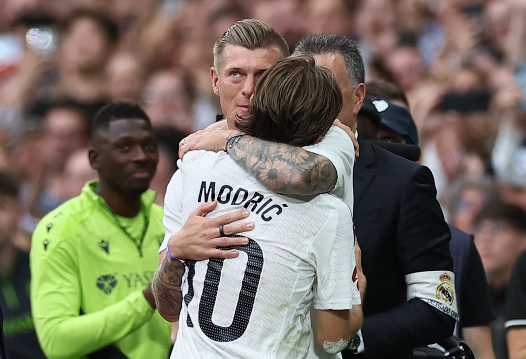 Тони Кроос и Лука Модрич.
