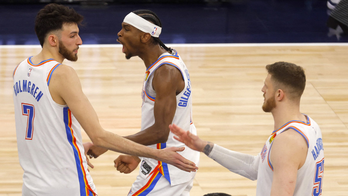 Баскетболисты «Оклахомы»