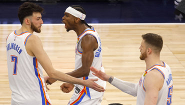 «Оклахома» обыграла «Миннесоту» и находится в шаге от выхода в финал плей-офф НБА