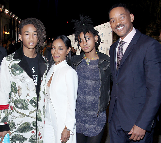 Семьи актеров в Голливуде. Уилл Смит с семьей