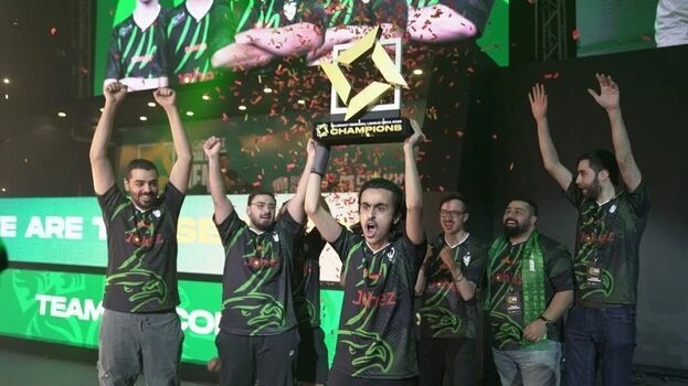 Состав Team Falcons по VALORANT.