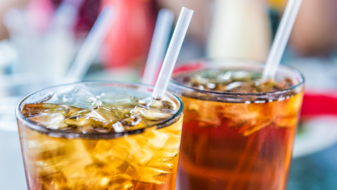 Газировка в стаканах