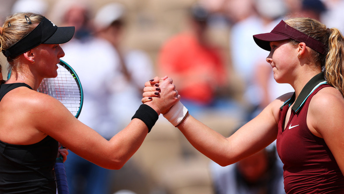 Эшлин Крюгер и Мирра Андреева.