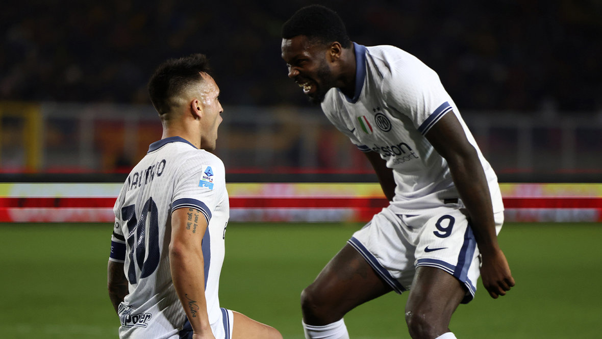 Лаутаро Мартинес и Маркюс Тюрам.