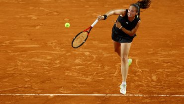 Касаткина обыграла Жанжан в матче второго круга «Ролан Гаррос»