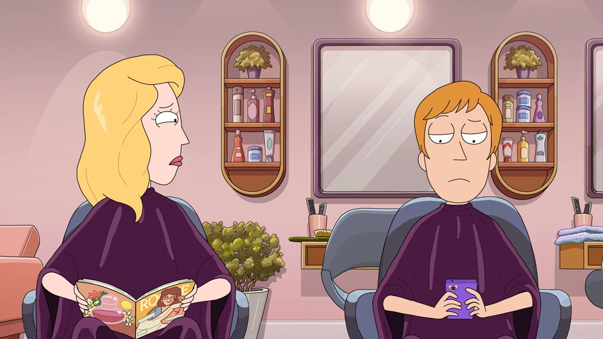 Кадр из сериала «Рик и Морти», реж. Уэсли Арчер, Пит Мишелс, Джейкоб Хэйр и др., Adult Swim