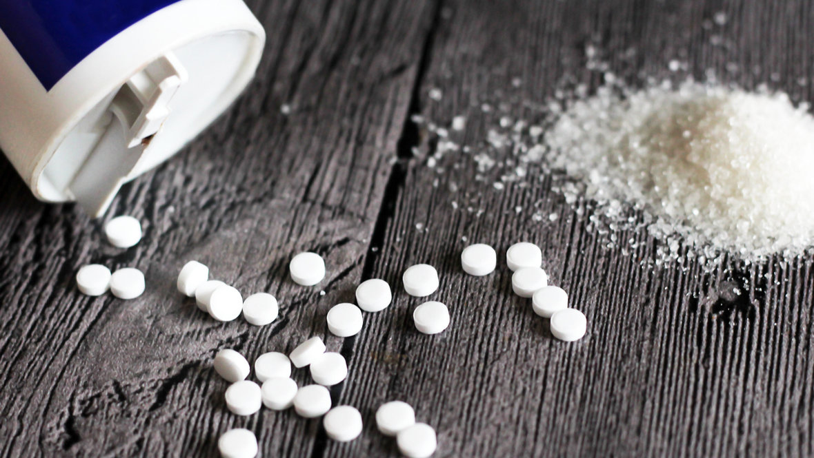 Сахарозаменитель в таблетках