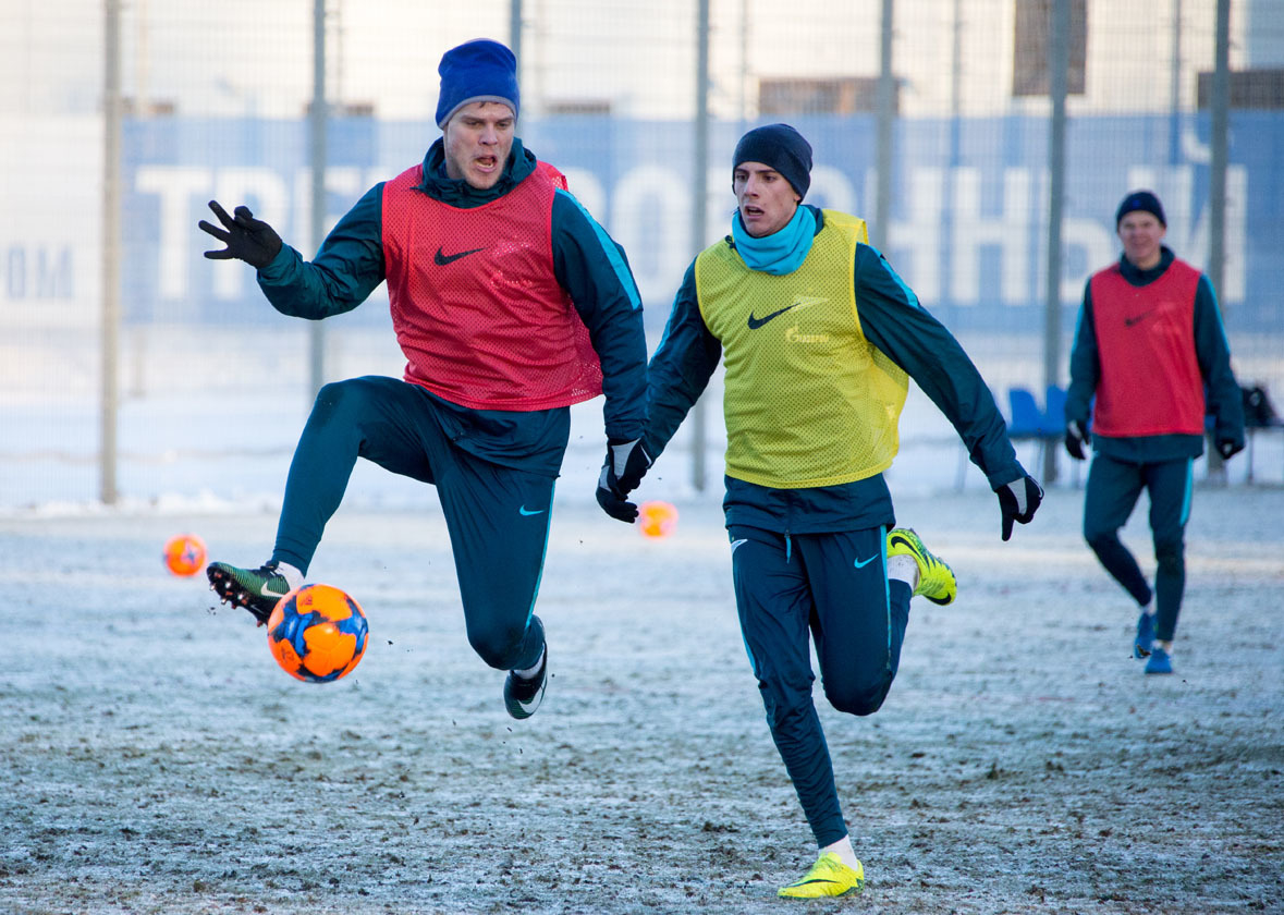 Александр Кокорин и Лука Джорджевич. Бывшие футболисты «Зенита» Александр Кокорин и Лука Джорджевич
