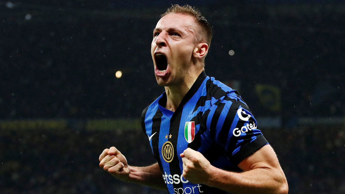 Давиде Фраттези. Футболист «Интера» Давиде Фраттези