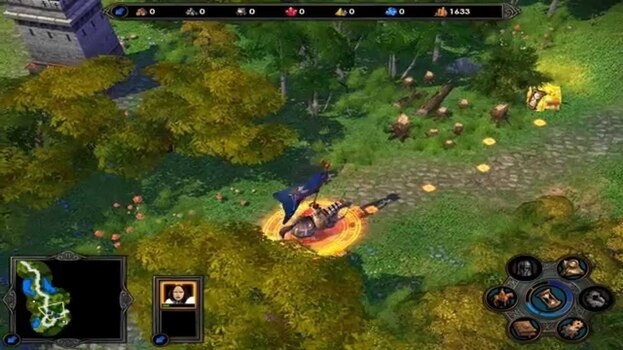 Гейм-плей Heroes of Might and Magic V.