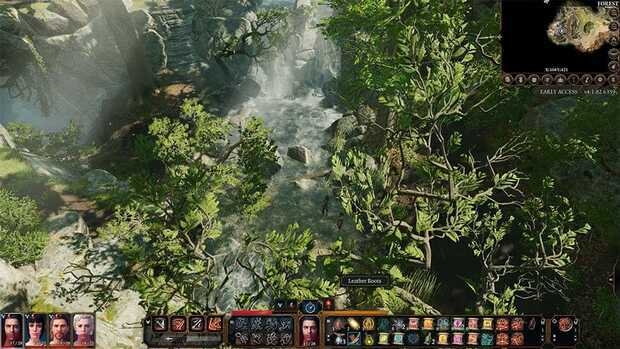 Скриншот игры «Балдурс Гейт 3» в раннем доступе.
