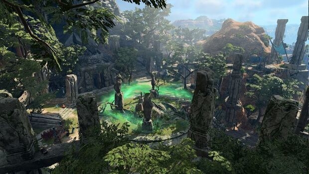 Акт I. Священный пруд в круге друидов.