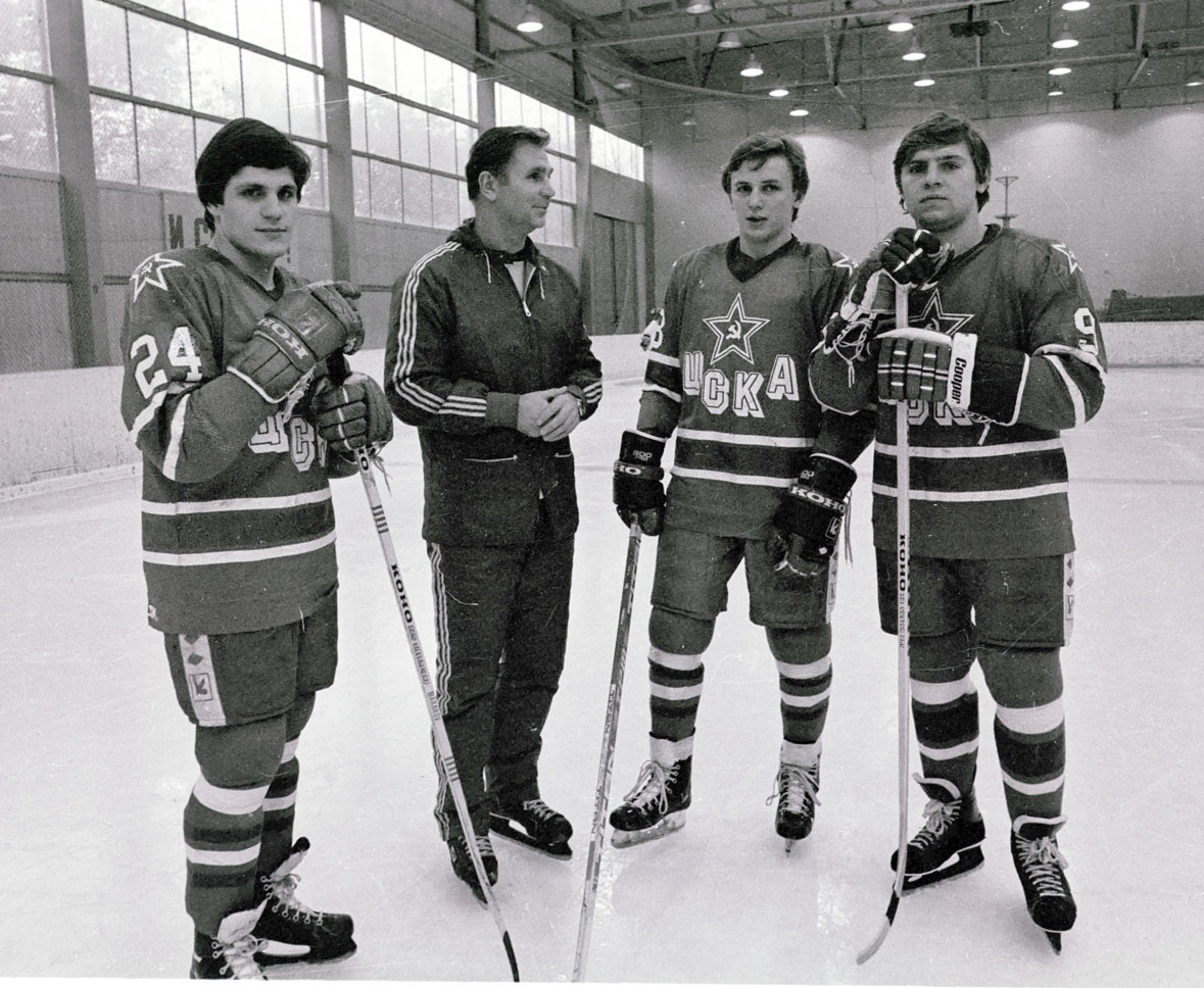 Сергей Макаров, Виктор Тихонов, Игорь Ларионов и Владимир Крутов. Сергей Макаров, Виктор Тихонов, Игорь Ларионов и Владимир Крутов