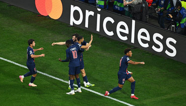 «ПСЖ» — «Интер»: Хакими открыл счет на 12-й минуте