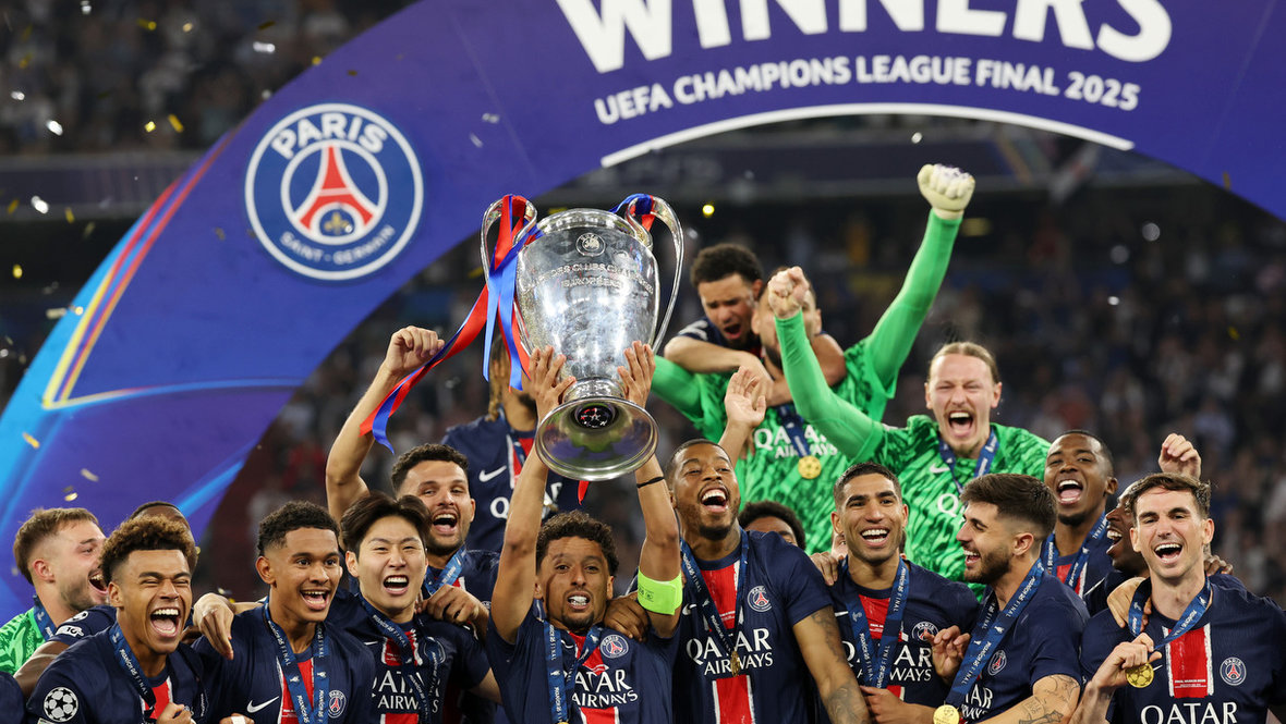 Магия Дуэ, гол Хвичи, Сафонов с кубком: «ПСЖ» разгромил «Интер» в финале Лиги чемпионов