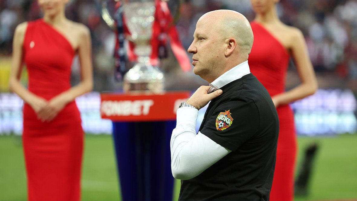 Главный тренер ЦСКА Марко Николич.