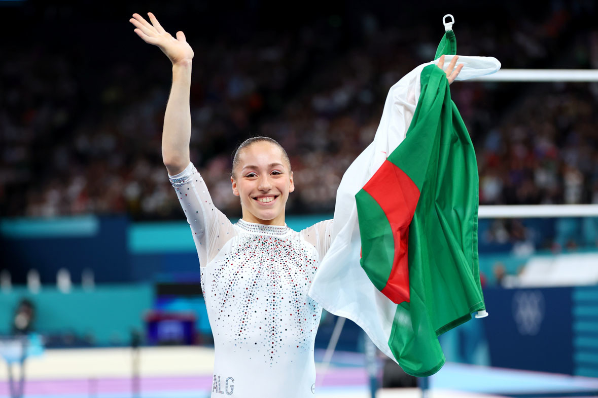 Кайлия Немур. Гимнастка Кайлия Немур