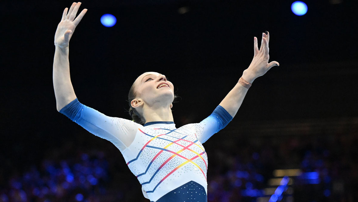 Ана Барбосу. Гимнастка Ана Барбосу