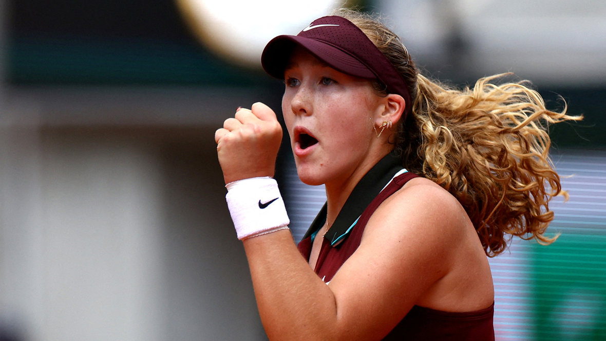 Мирра Андреева. Теннисистка Мирра Андреева