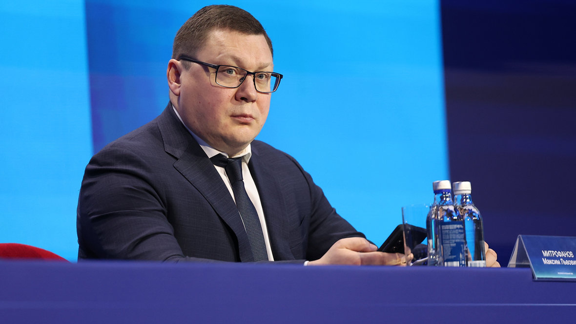 Максим Митрофанов. Генеральный секретарь РФС Максим Митрофанов