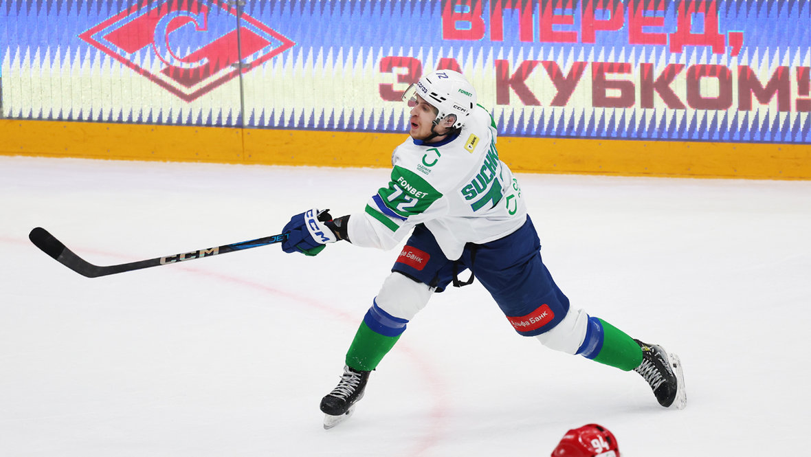 Егор Сучков. Хоккеист «Салавата Юлаева» Егор Сучков