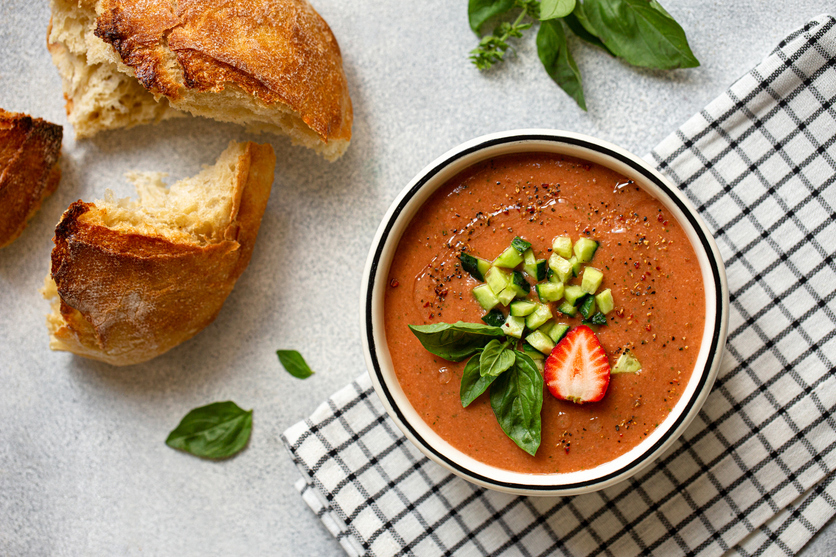 Ягодное гаспачо