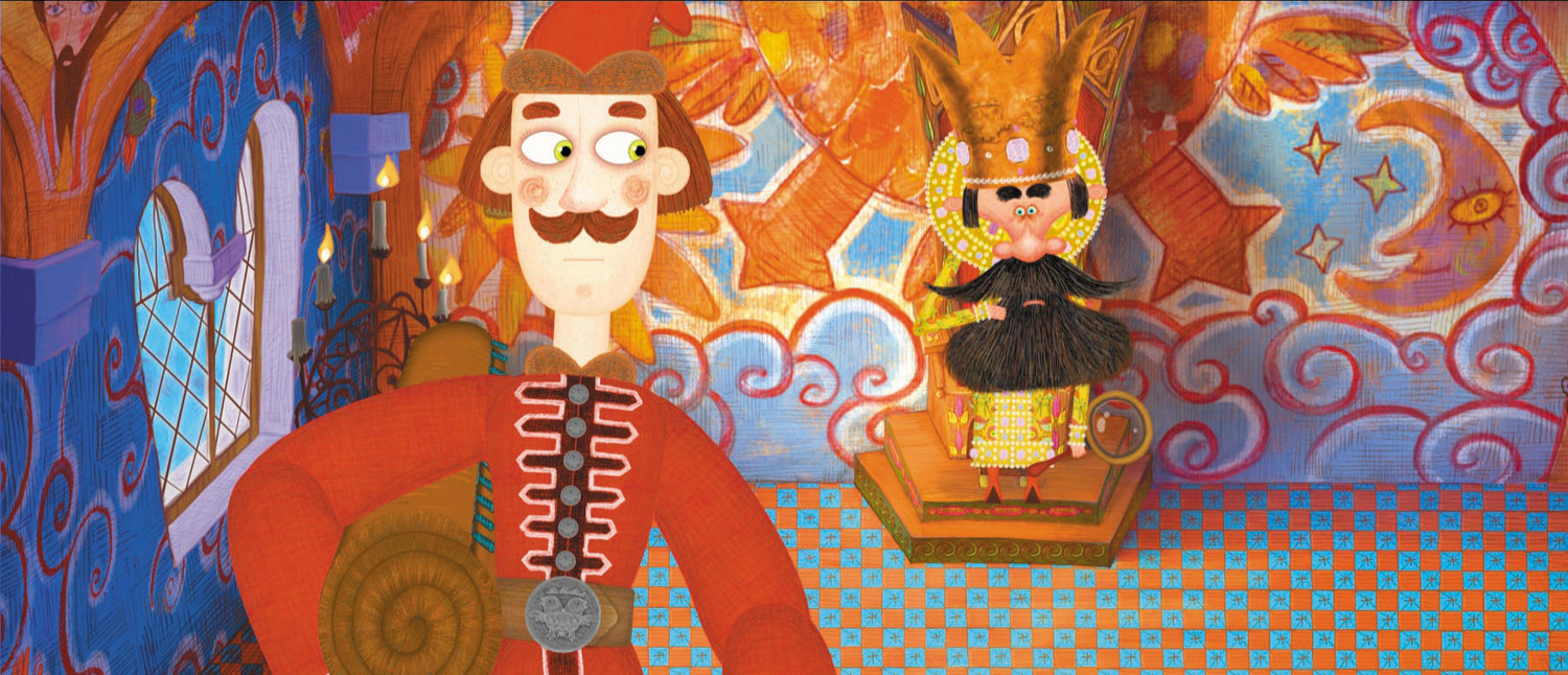 Кадр из мультфильма «Про Федота-стрельца, удалого молодца», реж. Людмила Стеблянко, Роман Смородин, Кинокомпания СТВ, Анимационная студия Мельница