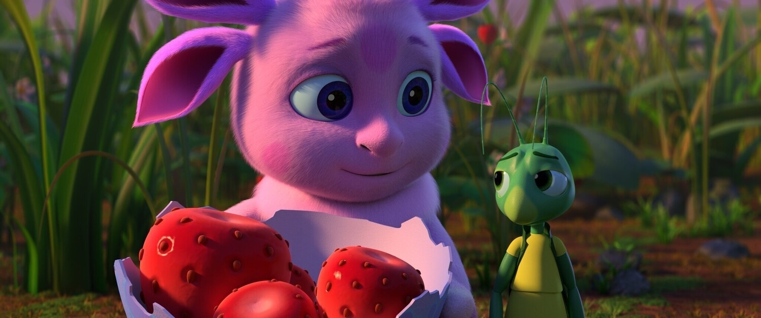 Кадр из мультфильма «Лунтик. Возвращение домой», реж. Константин Бронзит, Кинокомпания СТВ, Анимационная студия Мельница, РТР