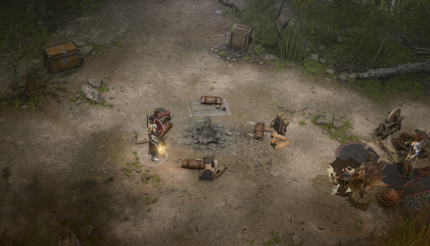 Вариант настройки положения камеры.