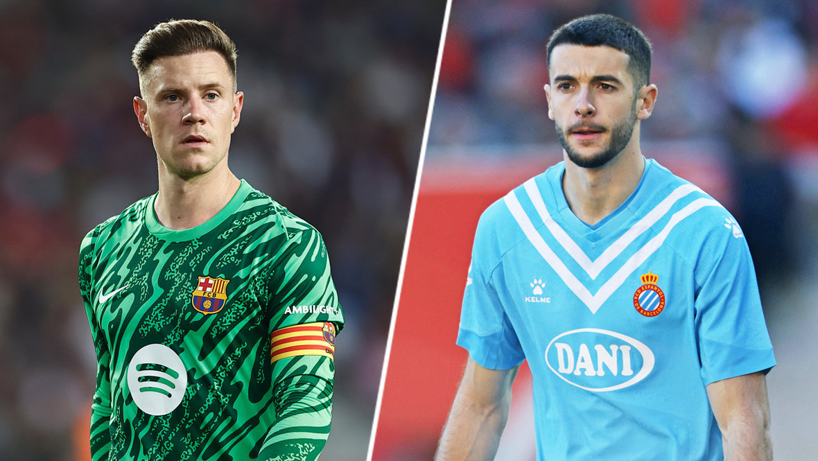 Футболисты Марк-Андре Тер Штеген и Жоан Гарсия