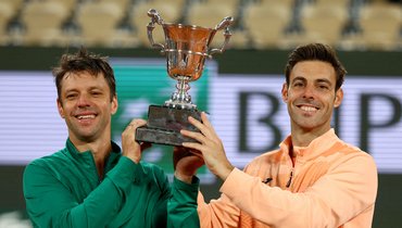 Гранольерс и Себальос стали победителями парного «Ролан Гаррос»